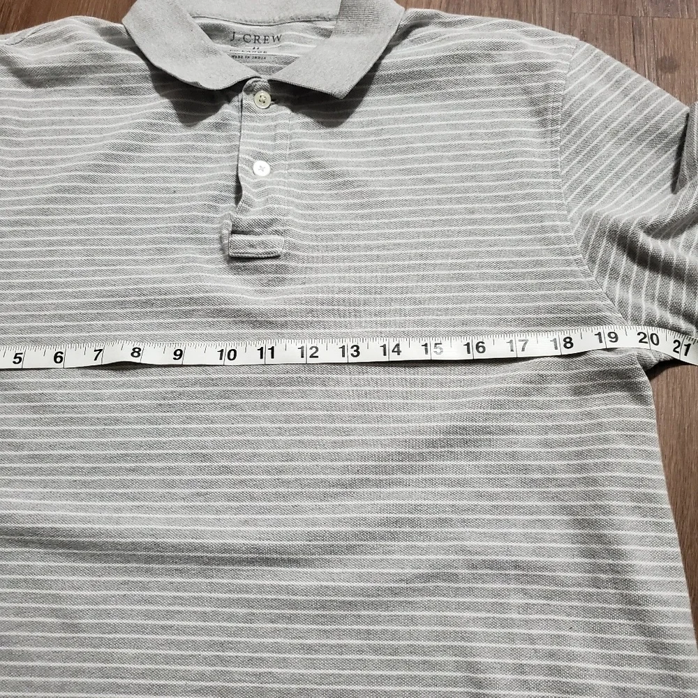J.CREW Striped performance polo shirt SlimFit